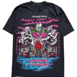 warren lotas hollywood is a nightmare - a thousand yard stare - october was a bad month halloween shirt,