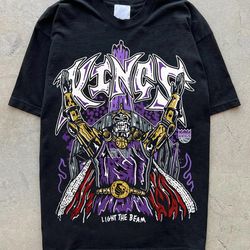 warren lotas light the beam sacramento kings t-shirt , nba kings shirt, basketball shirt, youth , deaaron fox shirt -