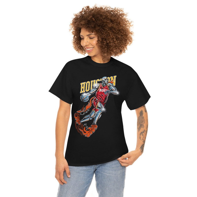 Warren Lotas Houston Rockets vintage t shirt  NBA t shirt - UNISEX - 3.jpg