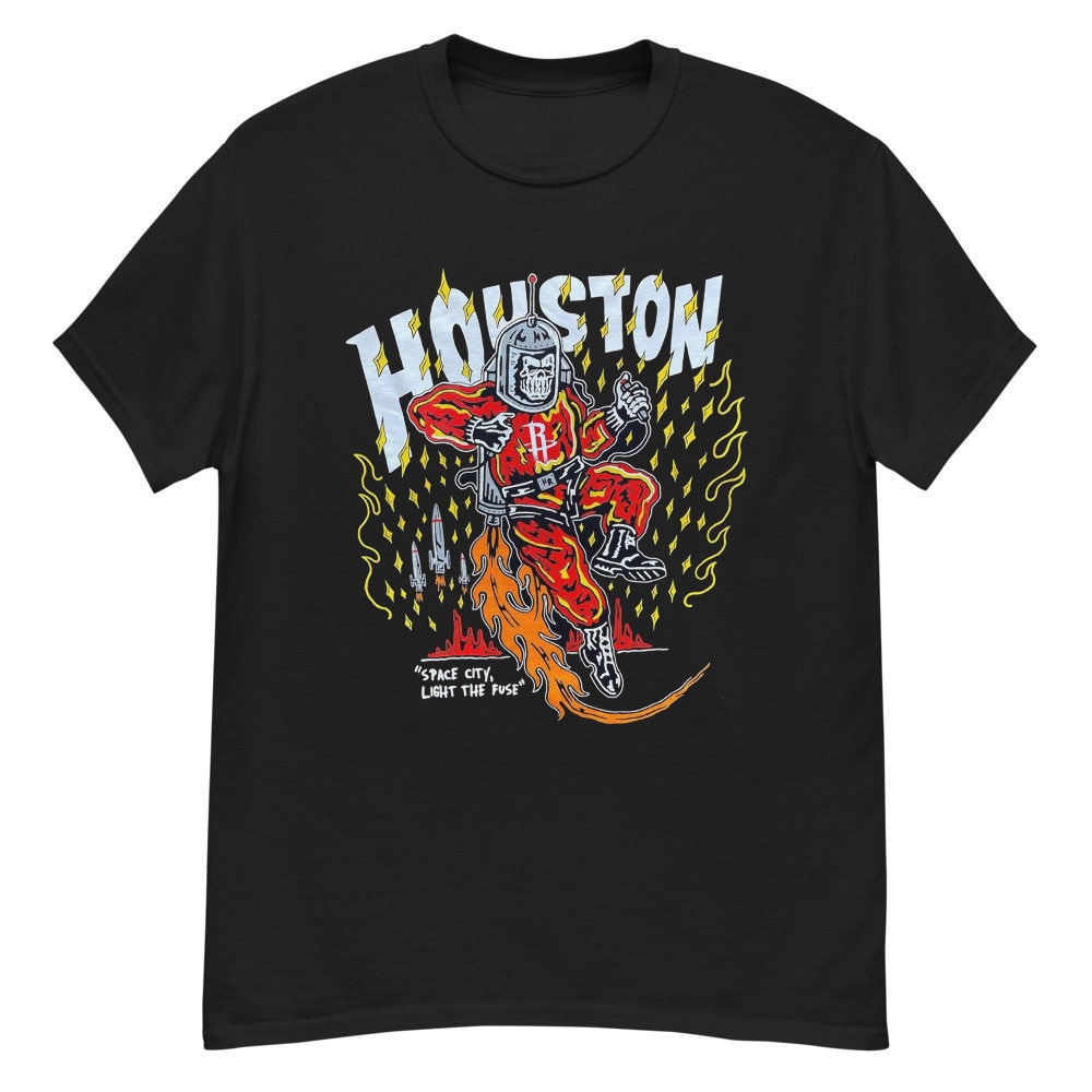Warren Lotas Houston Rockets  Space City , Light The fuse  NBA t shirt - UNISEX - 4.jpg