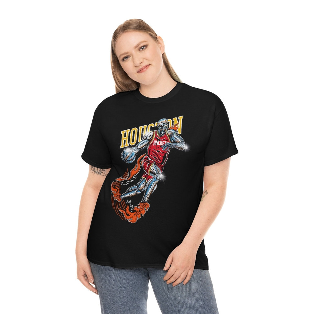 Warren Lotas Houston Rockets vintage t shirt  NBA t shirt - UNISEX - 6.jpg
