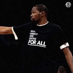 with liberty and justice for all nba t-shirt - short sleeve - long sleeve unisex