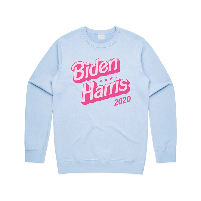 Biden Harris Pink 2020 Jumper Sweater Sweatshirt US Election Campaign Joe For President Kamala Funny - 2.jpg