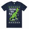 Christmas Tree Rex T-Rex T-shirt Tee Top Jumper Dinosaur Festive Xmas Ugly Cute Funny Children's - 1.jpg