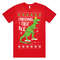 Christmas Tree Rex T-Rex T-shirt Tee Top Jumper Dinosaur Festive Xmas Ugly Cute Funny Children's - 2.jpg