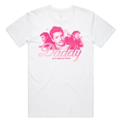 daddy is a state of mind t-shirt tee top pedro pascal funny gift adult unisex meme