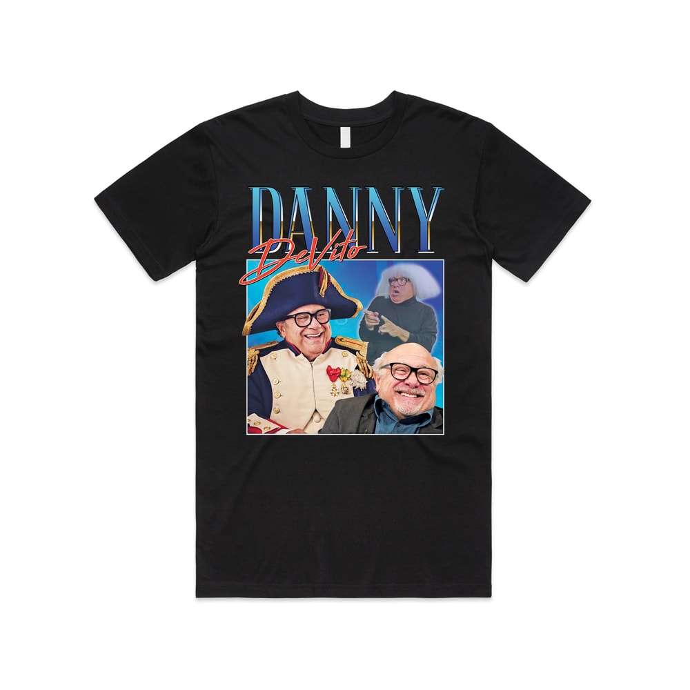 Danny DeVito Homage T-Shirt Tee Top US Movie Director Film Icon Retro 80's 90's Vintage Funny Gift - 1.jpg