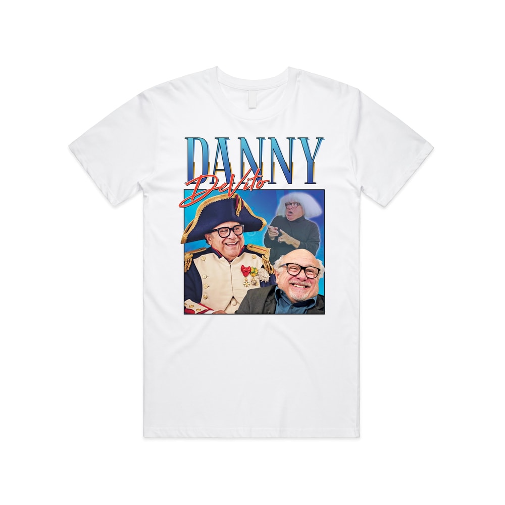 Danny DeVito Homage T-Shirt Tee Top US Movie Director Film Icon Retro 80's 90's Vintage Funny Gift - 3.jpg