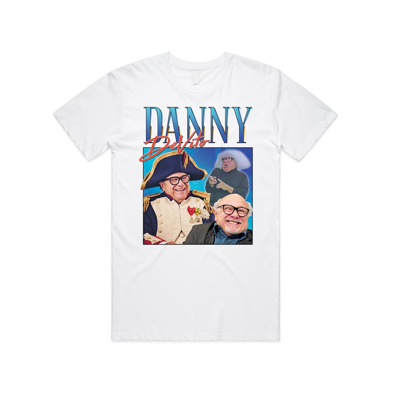 Danny DeVito Homage T-Shirt Tee Top US Movie Director Film Icon Retro 80's 90's Vintage Funny Gift - 3.jpg