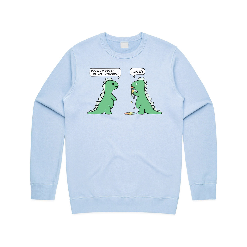 Did You Eat The Last Unicorn No Jumper Sweater Sweatshirt Funny Dinosaur T-rex Gift - 3.jpg