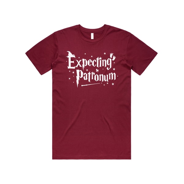Expecting Patronum T-shirt Tee Top Funny Expecto Pregnancy Reveal Potter Baby Shower - 2.jpg
