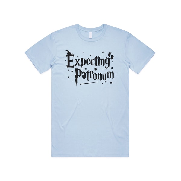 Expecting Patronum T-shirt Tee Top Funny Expecto Pregnancy Reveal Potter Baby Shower - 4.jpg