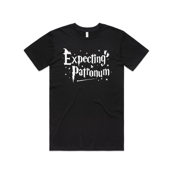 Expecting Patronum T-shirt Tee Top Funny Expecto Pregnancy Reveal Potter Baby Shower - 5.jpg
