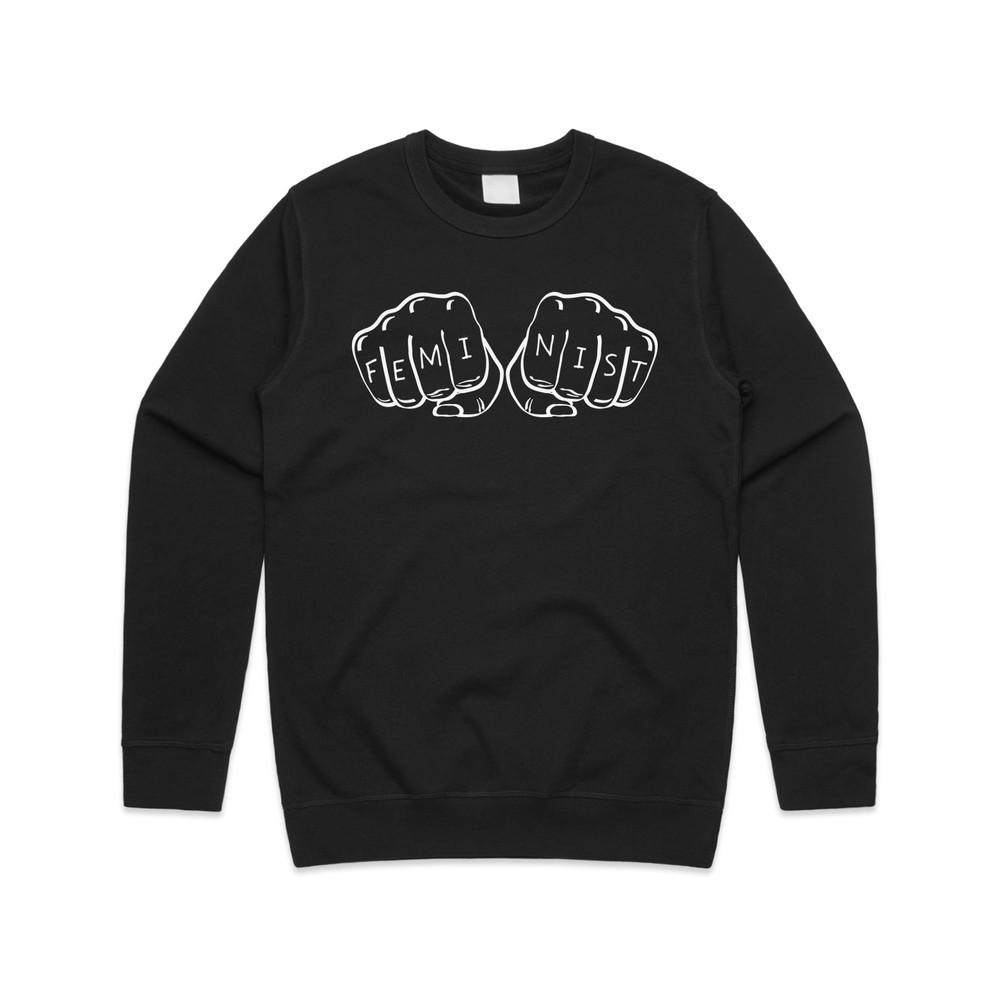 Feminist Fists Jumper Sweater Sweatshirt Feminism Support Women's Rights Activist - 2.jpg