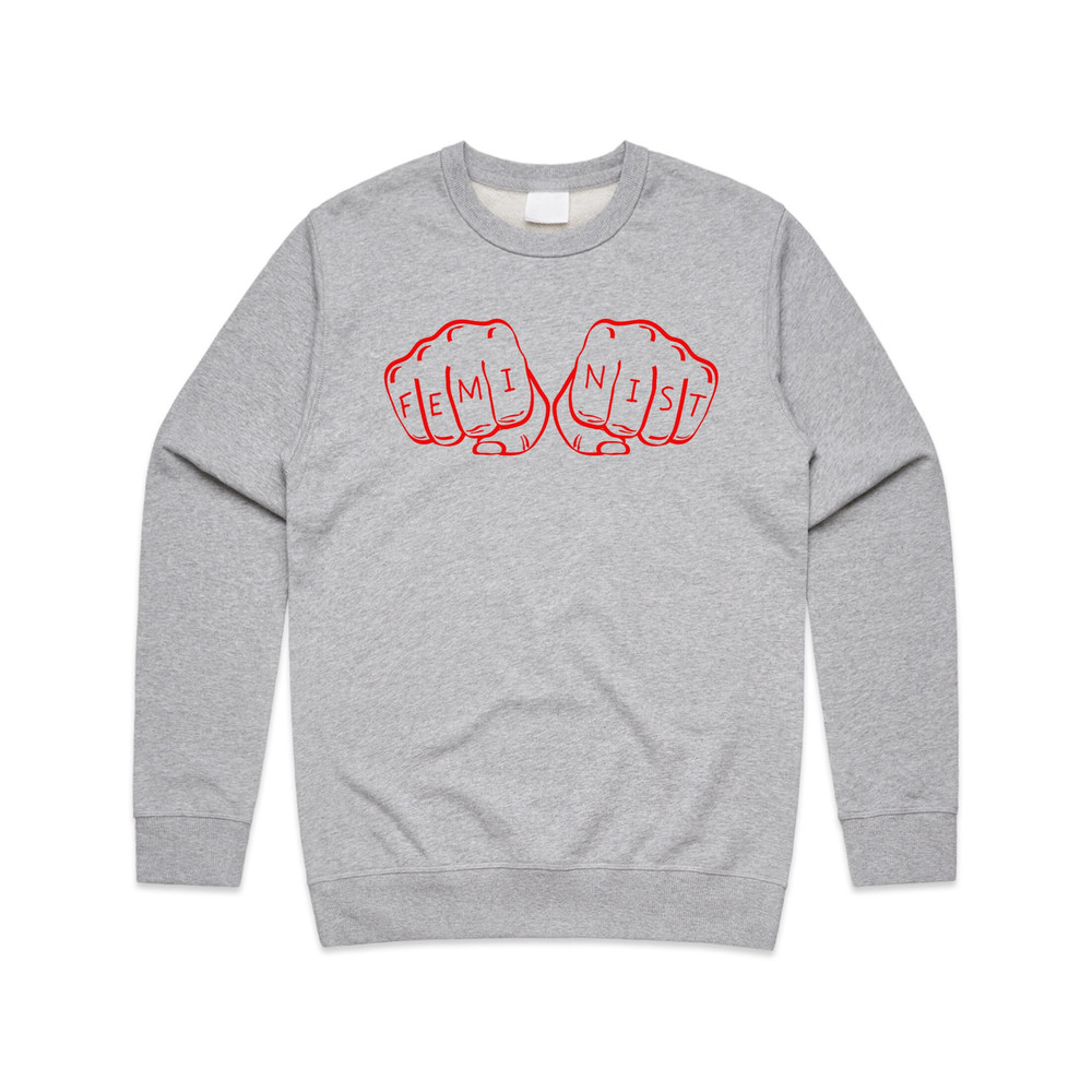 Feminist Fists Jumper Sweater Sweatshirt Feminism Support Women's Rights Activist - 5.jpg