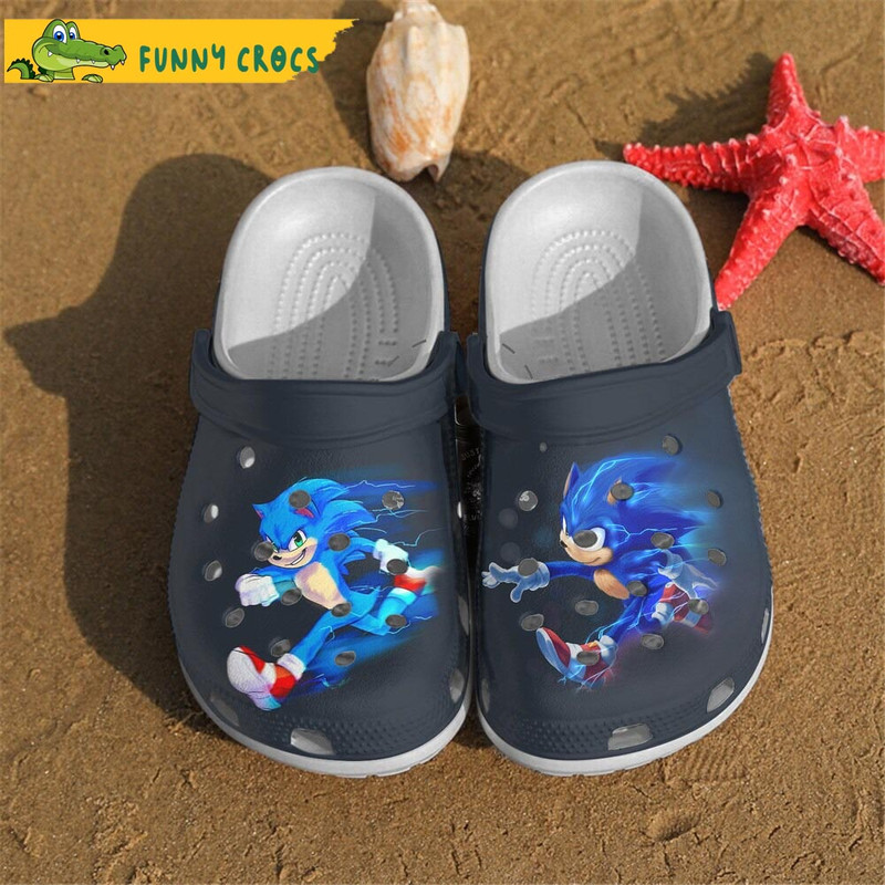 Sonic Hedgehog Crocs - Step into style with Funny Crocs.jpg