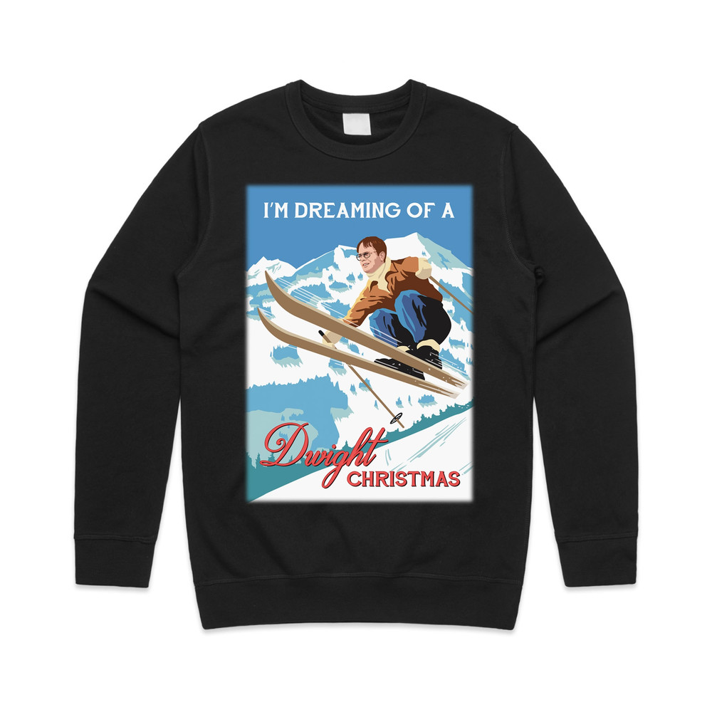 I'm Dreaming Of A Dwight Jumper Sweater Sweatshirt Schrute The US Office Show Funny - 4.jpg