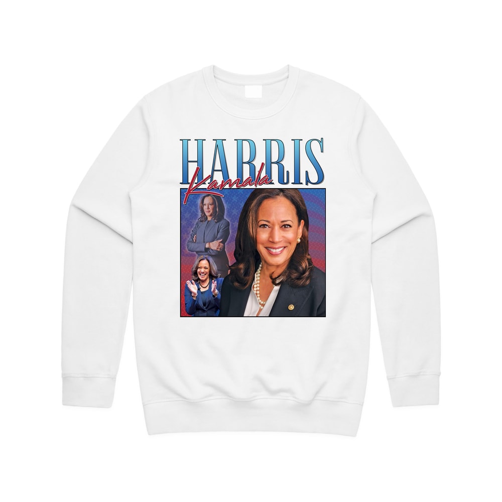 Kamala Harris Homage Jumper Sweater Sweatshirt US President Election Campaign 2024 Retro 90's Vintage - 5.jpg