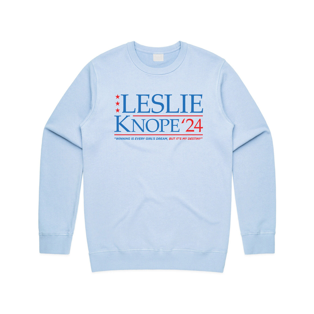 Leslie Knope 2024 Jumper Sweater Sweatshirt Parks & Rec TV Show US President Gift Funny - 1.jpg