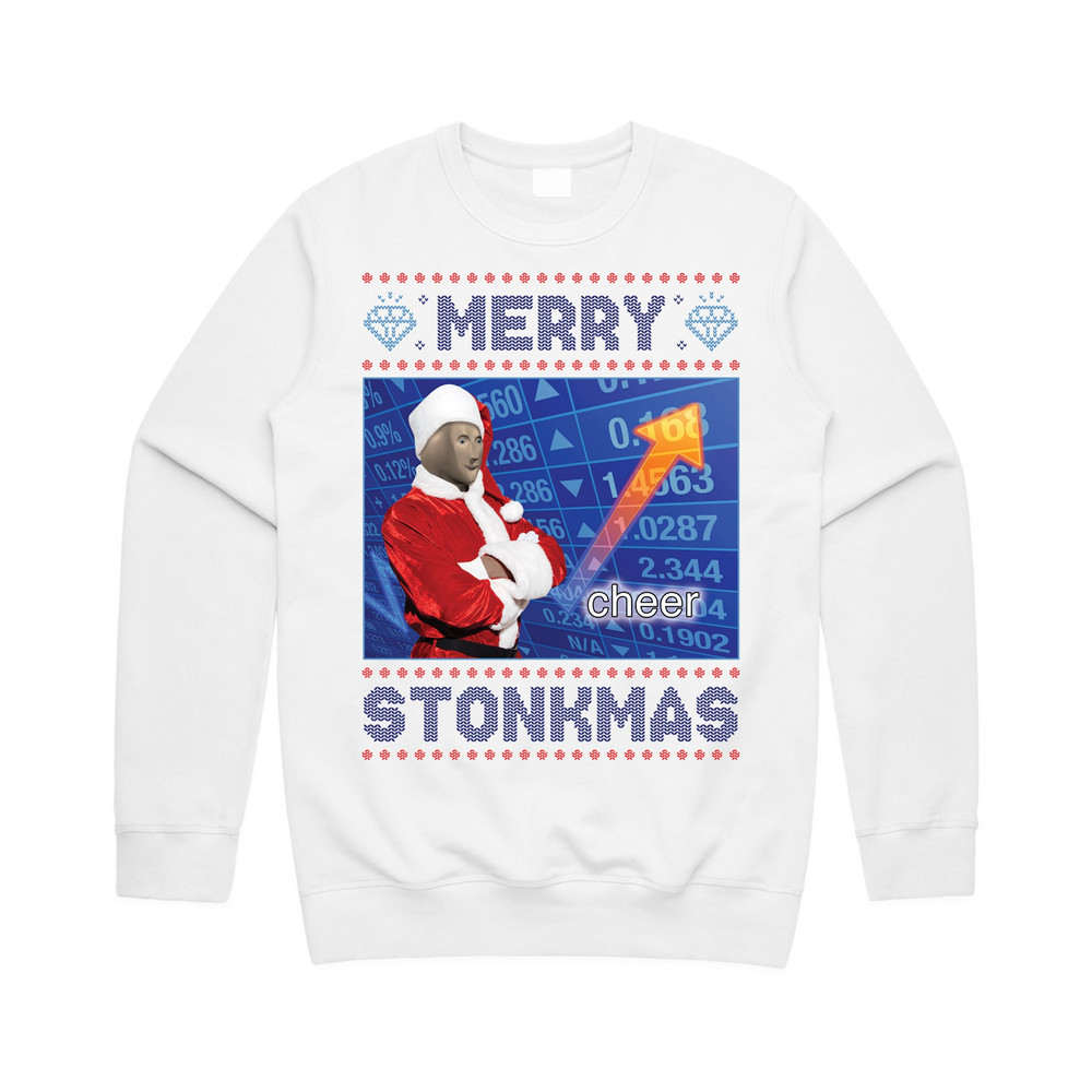 Merry Stonkmas Jumper Sweater Sweatshirt Christmas Xmas Stocks & Shares GME Gamestop Trading Crypto Funy Gift - 1.jpg
