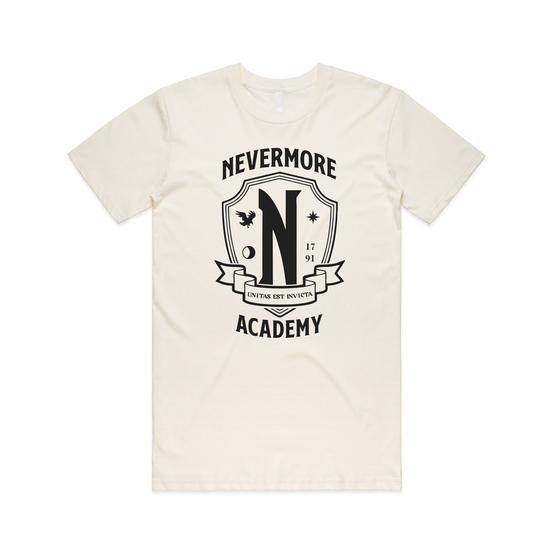 Nevermore Academy T-shirt Tee Top Wednesday Addams Top Funny TV Show Gift Unisex - 5.jpg