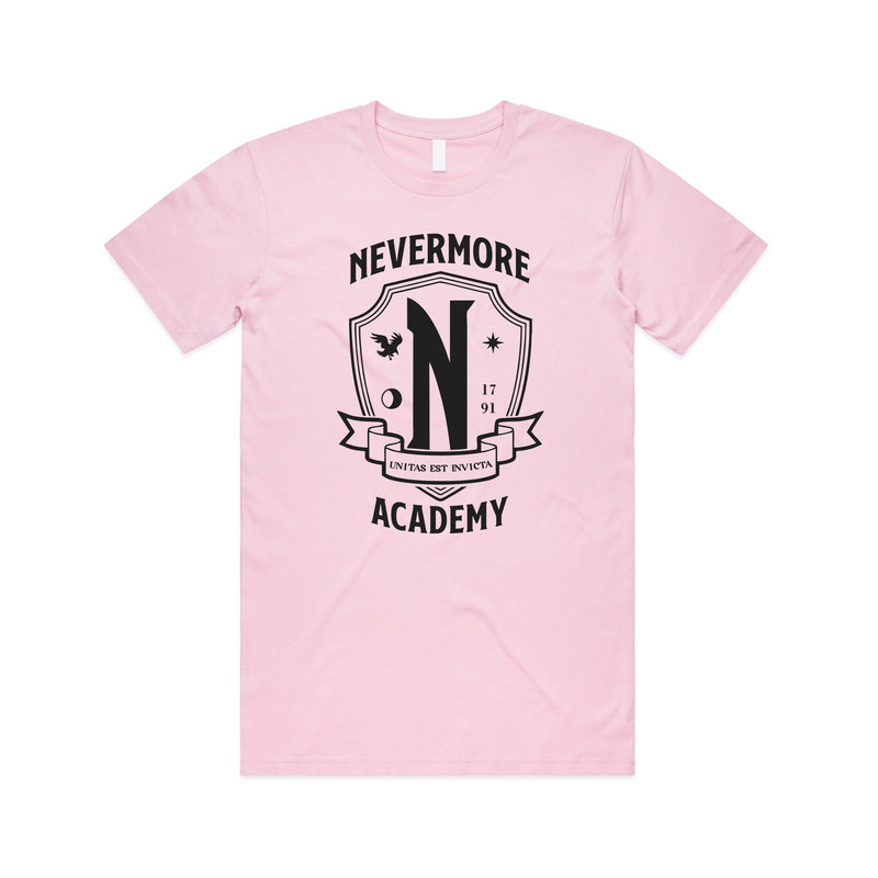 Nevermore Academy T-shirt Tee Top Wednesday Addams Top Funny TV Show Gift Unisex - 6.jpg