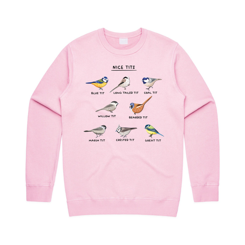 Nice Tits Jumper Sweater Sweatshirt Funny Bird Watching Gift Men Dad Gift Birder Birding - 5.jpg
