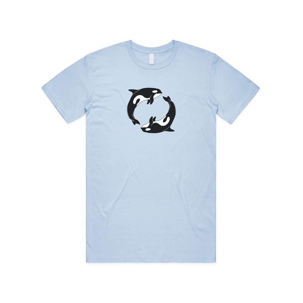 Orca Yin Yang T-shirt Tee Top Funny Cute Killer Whale Animal Lover Gift - 1.jpg