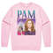 Pam Beesley Homage Jumper Sweater Sweatshirt Funny US Office Retro 90's Jim Halpert Gift - 4.jpg