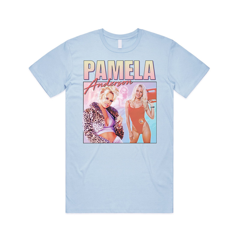 Pamela Anderson Homage T-shirt Tee Top Pam & Tommy Book Costume Vintage - 4.jpg