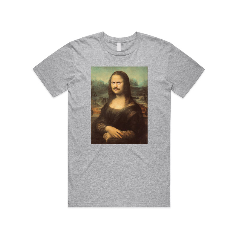 Ron Swanson Mona Lisa T-shirt Tee Top Funny Shirt Gift Parks and Rec - 1.jpg