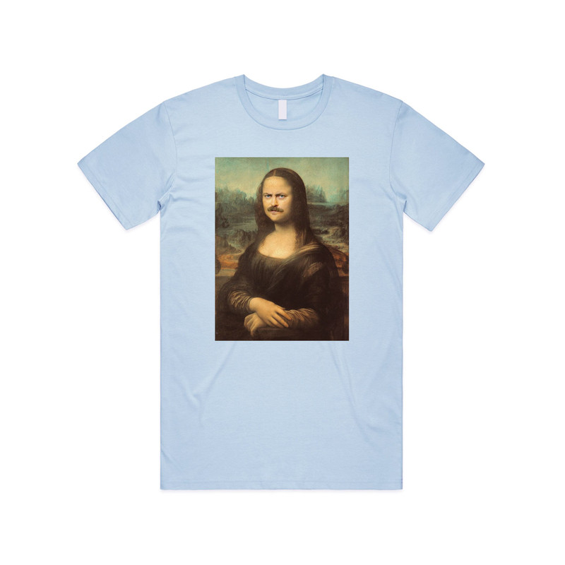 Ron Swanson Mona Lisa T-shirt Tee Top Funny Shirt Gift Parks and Rec - 2.jpg