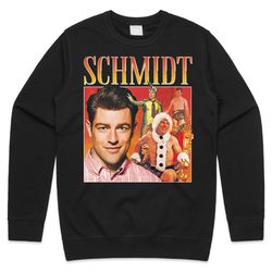 schmidt homage jumper sweater sweatshirt funny tv icon gift mens womens girl