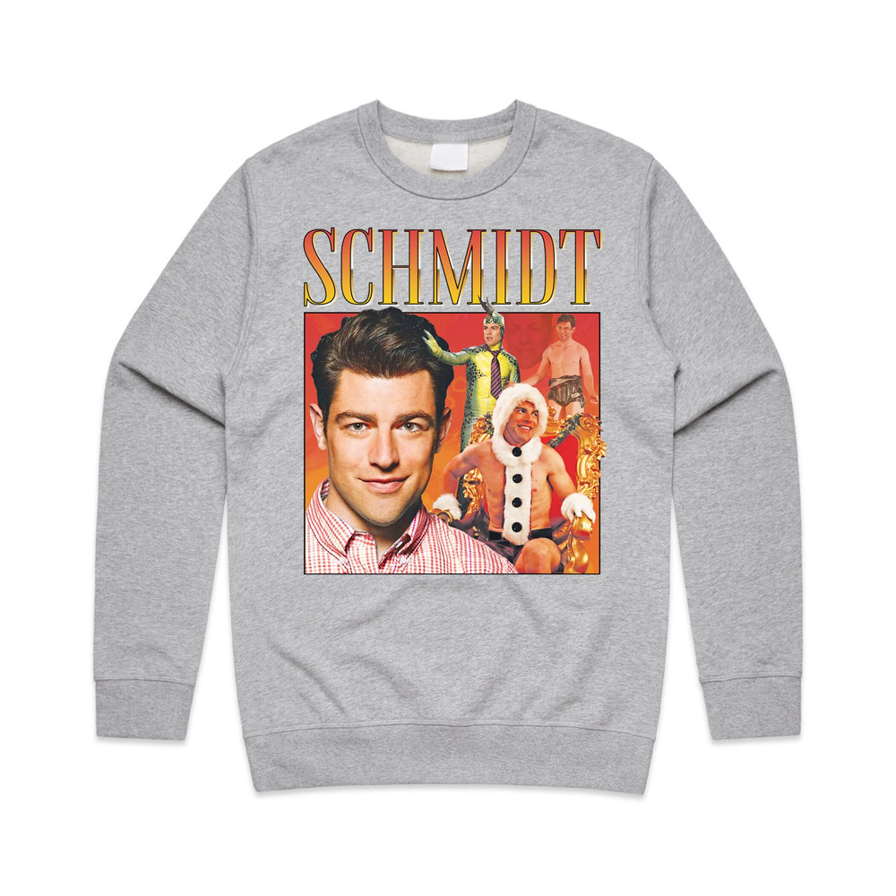 Schmidt Homage Jumper Sweater Sweatshirt Funny TV Icon Gift Men's Women's Girl - 2.jpg