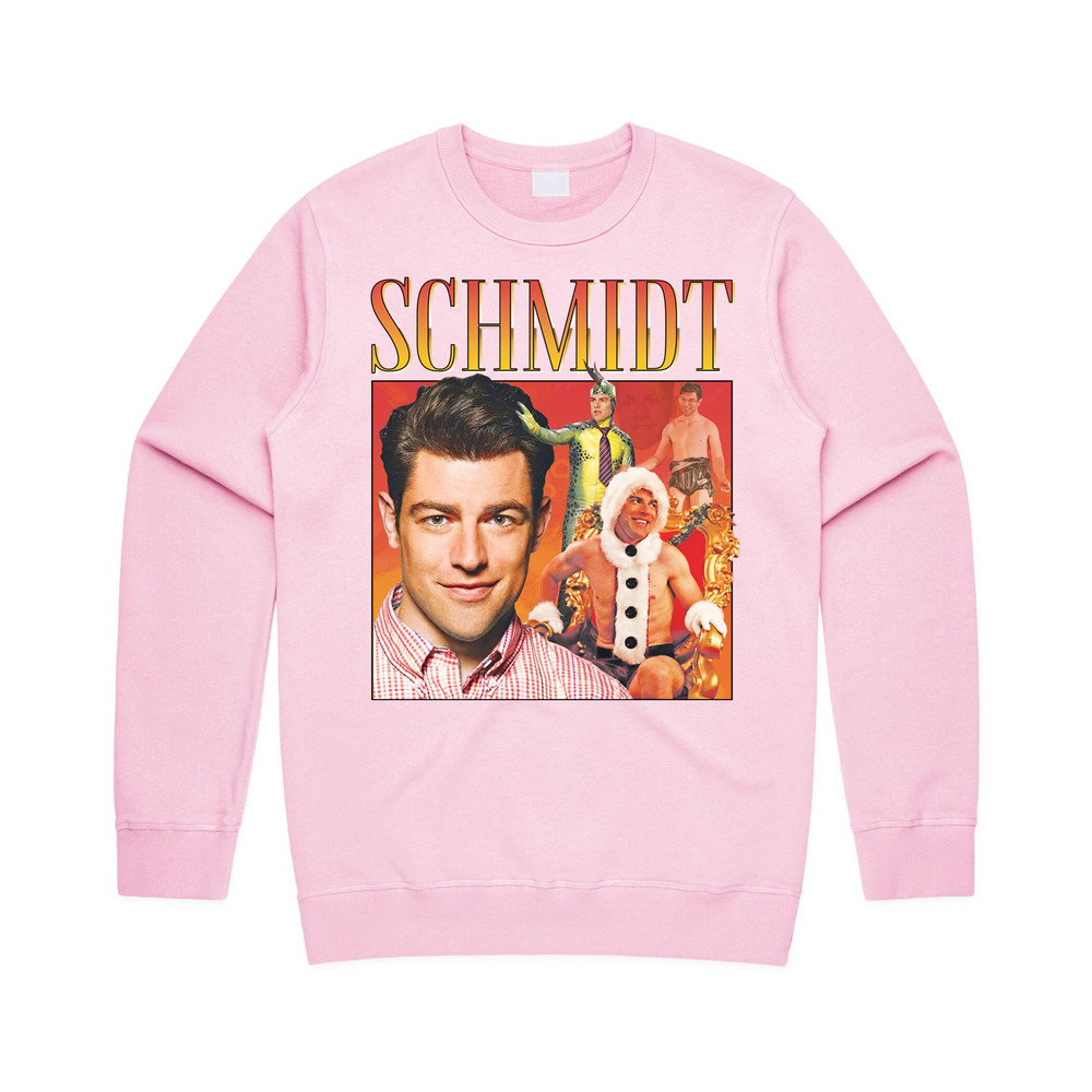 Schmidt Homage Jumper Sweater Sweatshirt Funny TV Icon Gift Men's Women's Girl - 4.jpg
