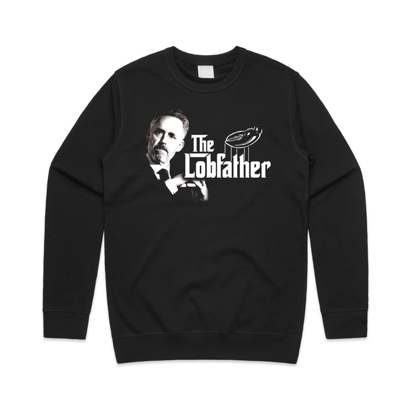 The Lobfather Jordan Peterson Jumper Sweater Sweatshirt Funny Lobster Gift Clean Your Room - 1.jpg