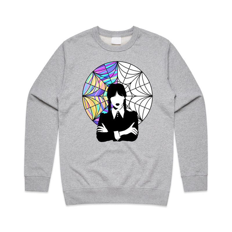 Wednesday Addams Window Jumper Sweater Sweatshirt TV Show Gift Men’s Women's - 3.jpg