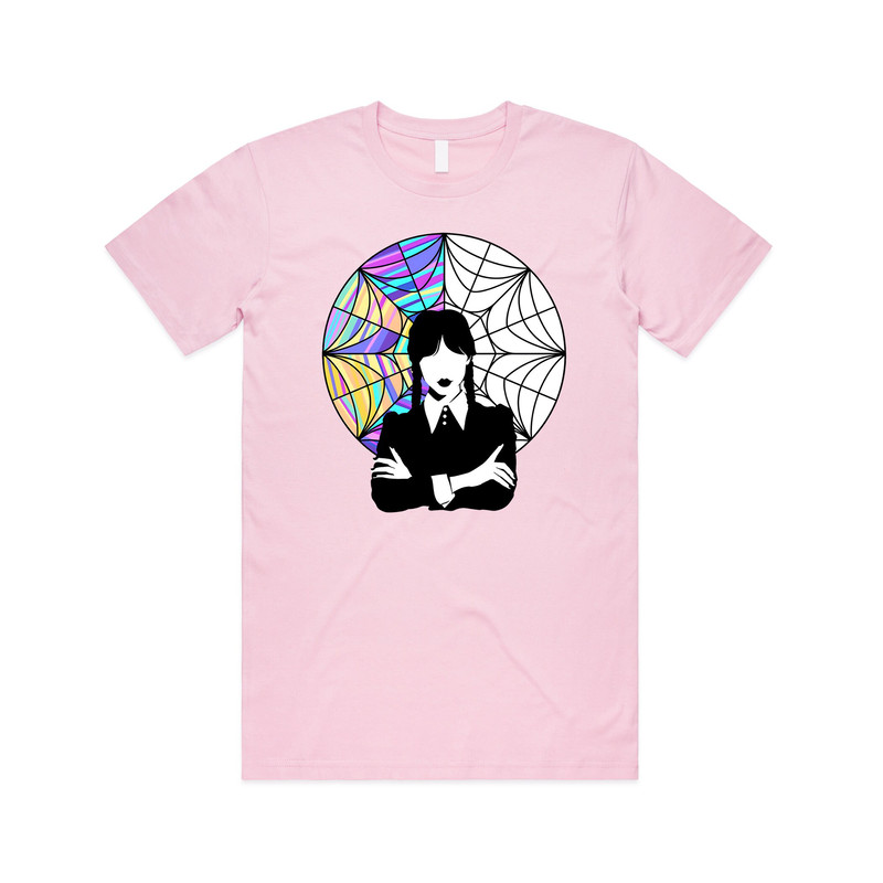 Wednesday Addams Window T-shirt Tee Top Gift TV Show Men’s Women’s - 5.jpg