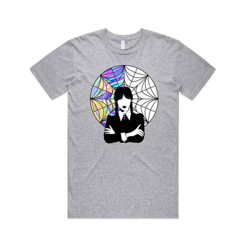 Wednesday Addams Window T-shirt Tee Top Gift TV Show Men’s Women’s - 6.jpg