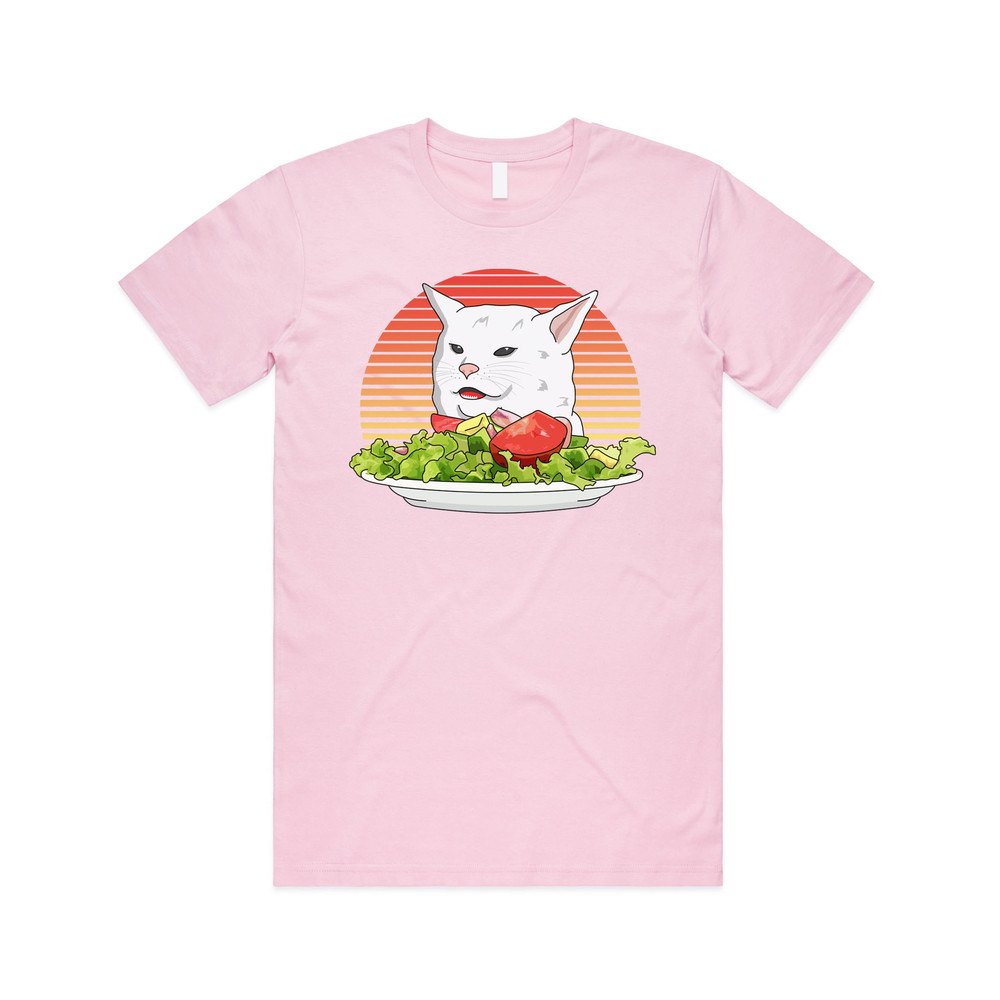 Woman Yelling At Cat Meme T-shirt Tee Top Funny Classic Internet Gift Salad Joke Memes - 3.jpg