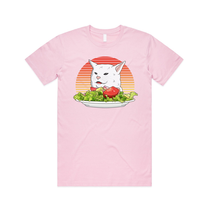 Woman Yelling At Cat Meme T-shirt Tee Top Funny Classic Internet Gift Salad Joke Memes - 3.jpg