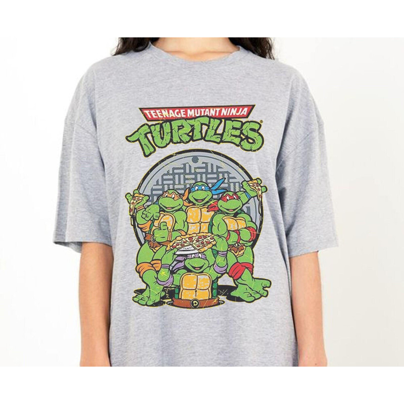 Retro 90s Ninja Turtle Shirt, Teenage Mutant Ninja Turles Tee, Ninja Turtle Lovers Fan Shirt, Custom Gift Shirt - 1.jpg