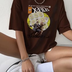 vintage style the x files t shirt, 90s movie, unisex shirt, horror movie, scully and mulder case file vintage shirt