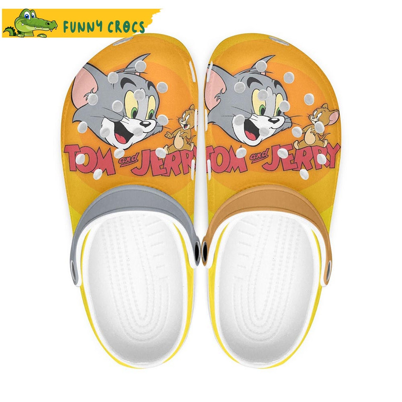 Cartoon Tom And Jerry Crocs - Step into style with Funny Crocs.jpg