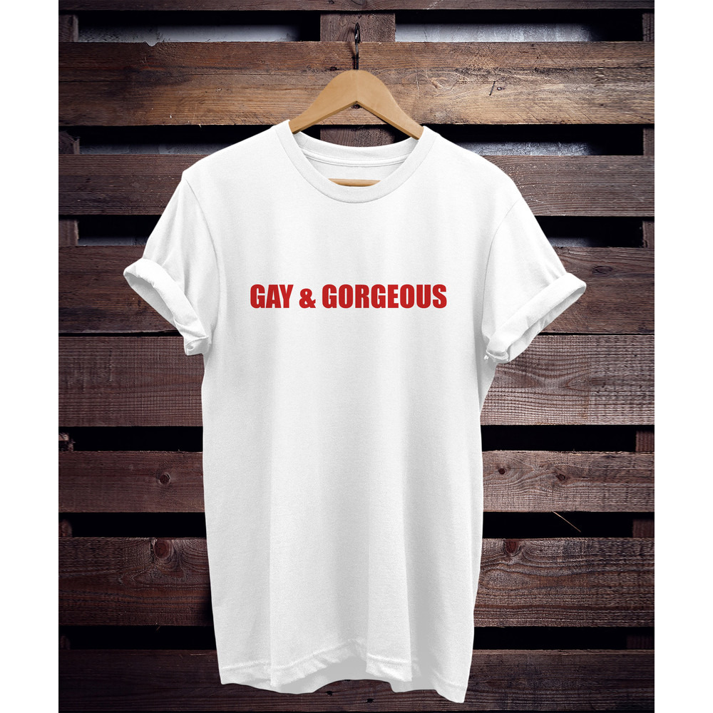 gay shirt gay & gorgeous shirt Gay pwr shirt gay af Lesbian shirt bisexual shirt pride shirt lbgt tshirts lgbt shirt gay clothing - 3.jpg