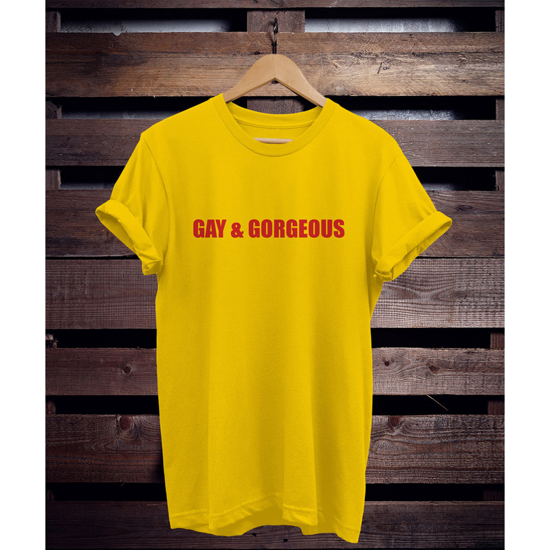 gay shirt gay & gorgeous shirt Gay pwr shirt gay af Lesbian shirt bisexual shirt pride shirt lbgt tshirts lgbt shirt gay clothing - 4.jpg