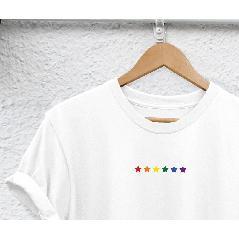 rainbow gay shirt rainbow stars shirt rainbow shirt gay symbol shirt gay af gay shirt Lesbian shirt lgbt shirt pride shirt gay pride shirt - 1.jpg