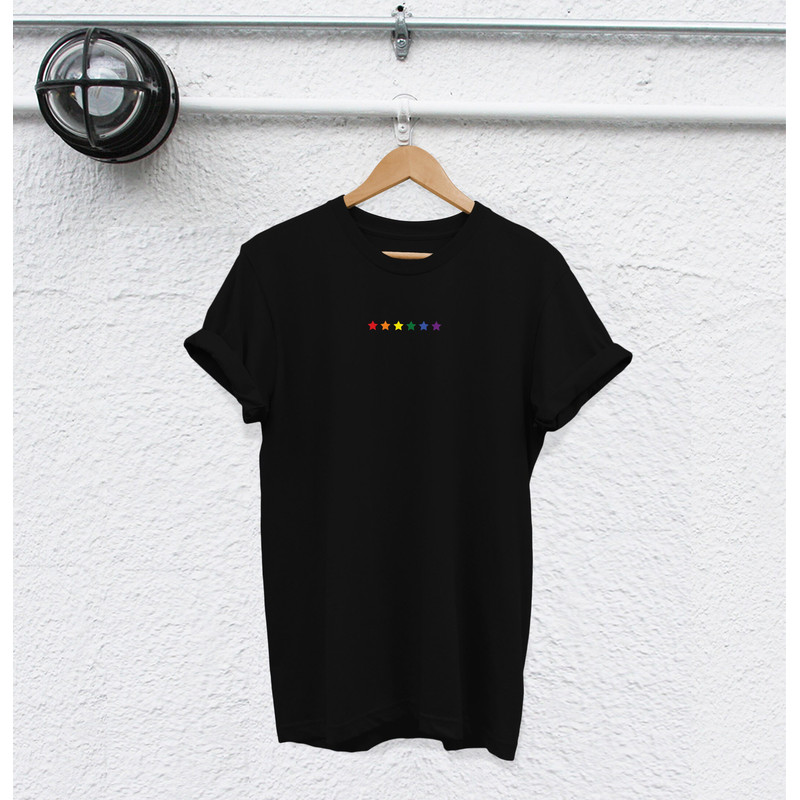 rainbow gay shirt rainbow stars shirt rainbow shirt gay symbol shirt gay af gay shirt Lesbian shirt lgbt shirt pride shirt gay pride shirt - 3.jpg