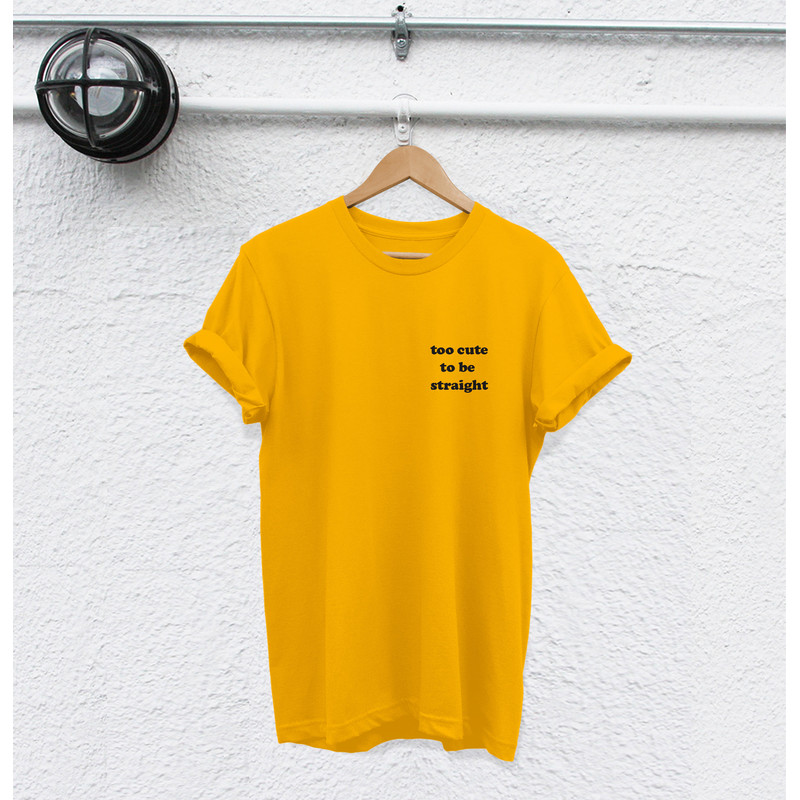 too cute to be straight shirt totally bi shirt Bisexual t-shirt Bisexual shirt Bisexuality Pride Gay shirt Lesbian Shirt Bisexual lbgt shirt - 5.jpg