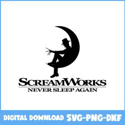 never sleep again svg, scary movies svg, horror svg, horror movies svg, horror character svg, png dxf file